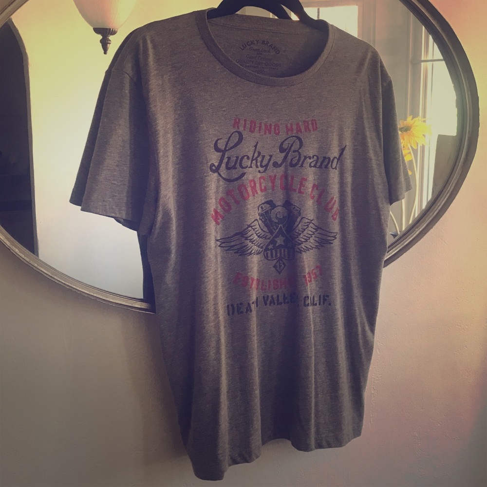 Lucky Brand | Motorcycle club T-shirt